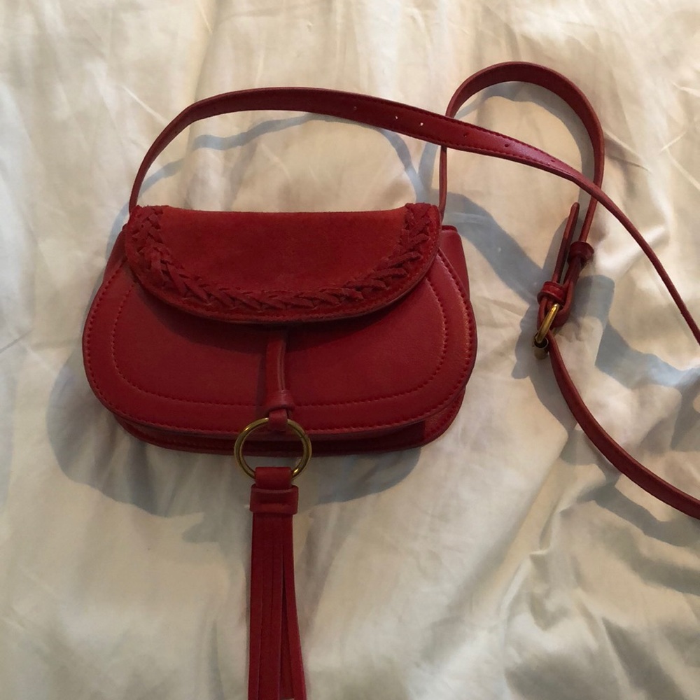 Red Crossbody Bag